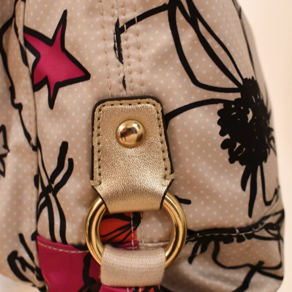 RARE Coach Kyra Poppy Floral Satin Crossbody Bag – Collectible! - Picture 3 of 13